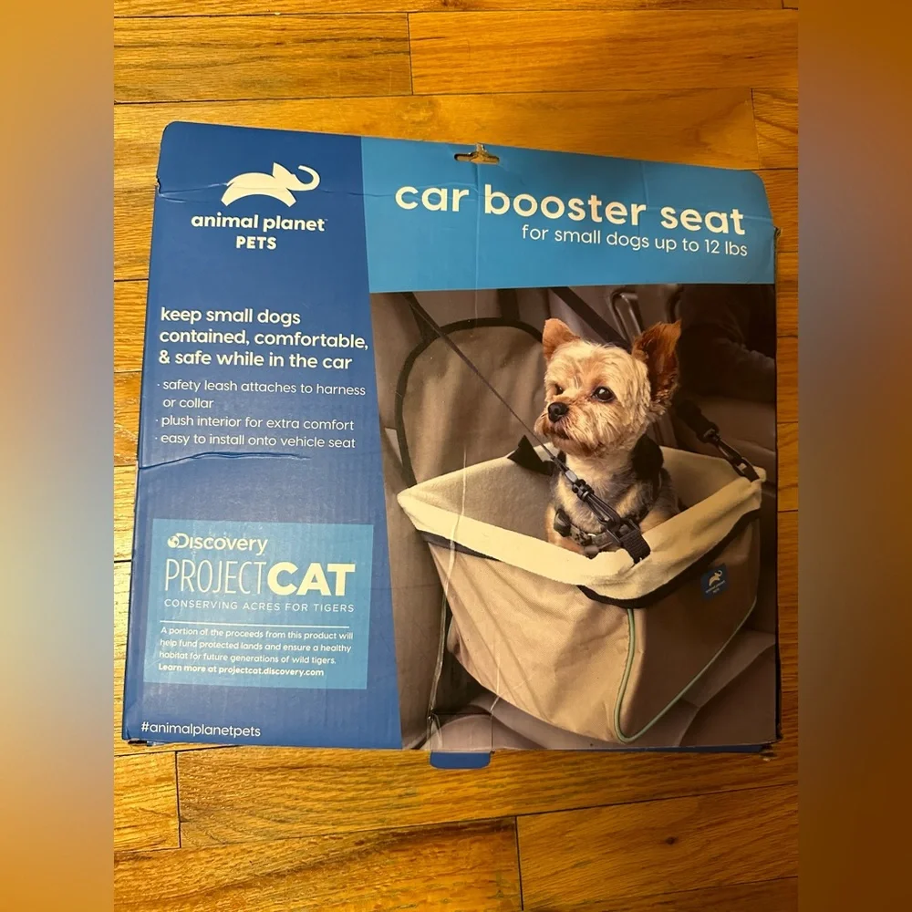 Pet Booster Seat - Up to 12 lbs New